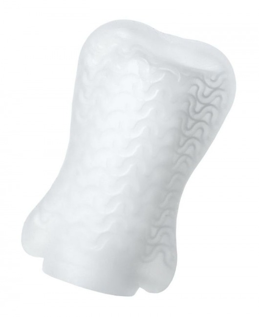 Белый мастурбатор A-Toys Pocket Wavy - A-toys - в Бердске купить с доставкой
