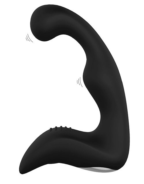 Чёрный перезаряжаемый массажёр простаты BOOTY PLEASER - Dream Toys - в Бердске купить с доставкой
