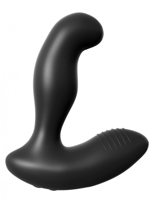 Черный массажер простаты Electro Stim Prostate Vibe с электростимуляцией - 13,3 см. - Pipedream - купить с доставкой в Бердске