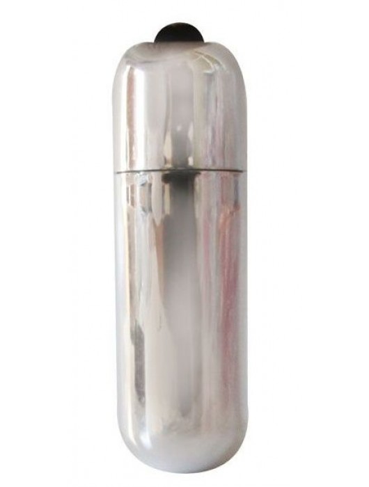 Серебристая вибропуля Erowoman-Eroman - 5,5 см. - Erowoman-Eroman