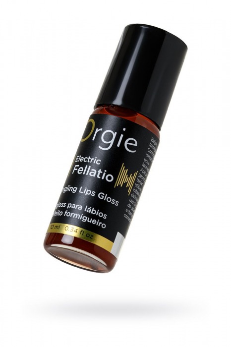 Блеск для губ с виброэффектом Orgie Sexy Vibe Electric Fellatio - 10 мл. -  - Магазин феромонов в Бердске