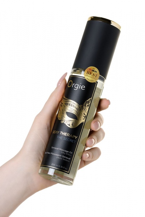 Минеральное массажное масло Orgie Sexy Therapy The Secret - 200 мл. - ORGIE - купить с доставкой в Бердске