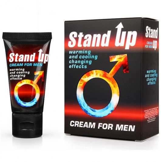 Возбуждающий крем для мужчин Stand Up - 25 гр. - Биоритм - купить с доставкой в Бердске