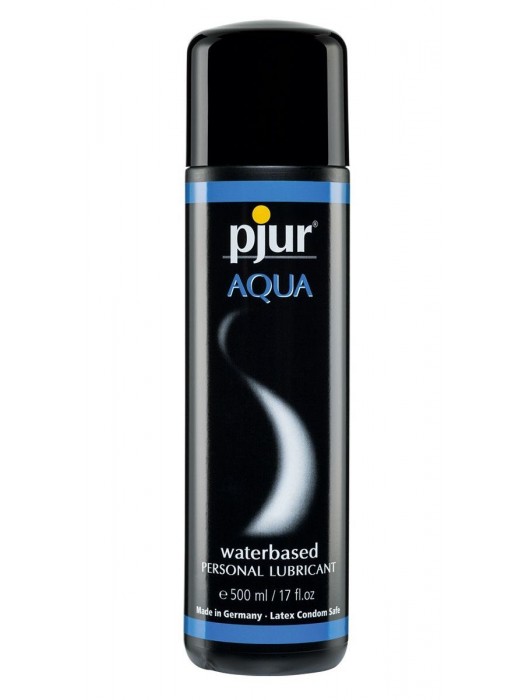 Увлажняющий лубрикант pjur AQUA - 500 мл. - Pjur - купить с доставкой в Бердске