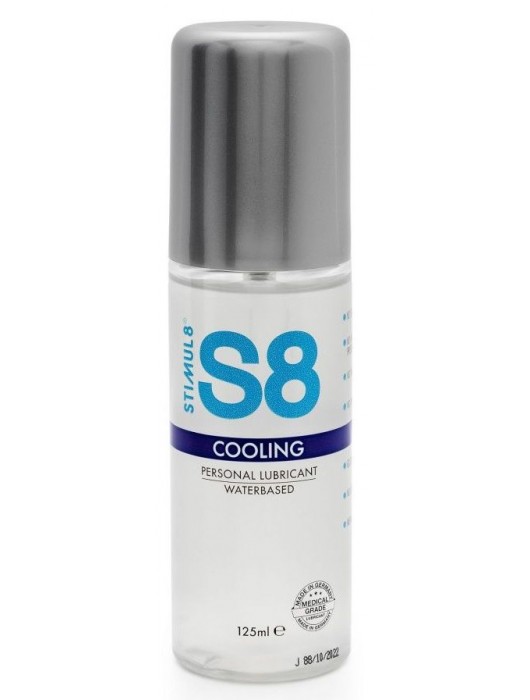 Охлаждающий лубрикант на водной основе S8 Cooling Lube - 125 мл. - Stimul8 - купить с доставкой в Бердске