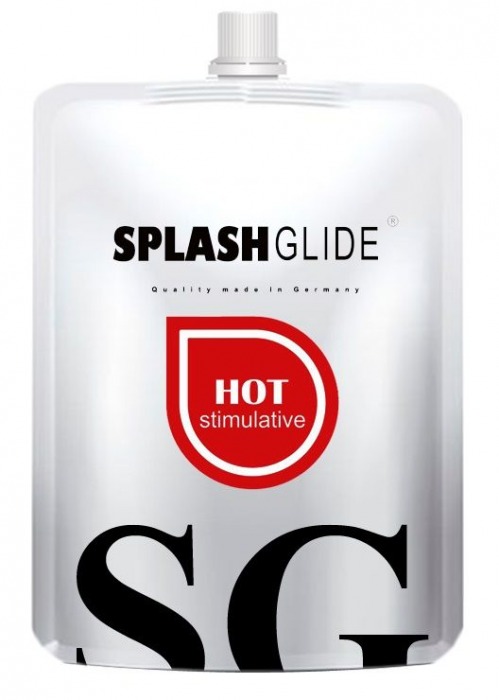 Возбуждающий лубрикант на водной основе Splashglide Hot Stimulative - 100 мл. - Splashglide - купить с доставкой в Бердске