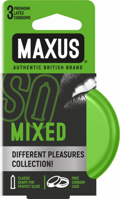 Презервативы в железном кейсе MAXUS Mixed - 3 шт. - Maxus - купить с доставкой в Бердске