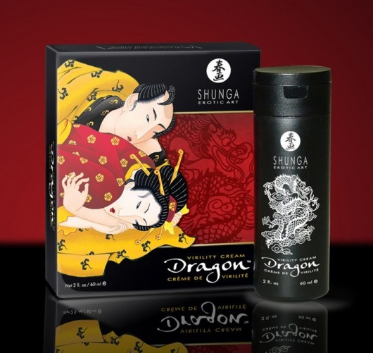 Интимный мужской крем  Дракон - Shunga - купить с доставкой в Бердске