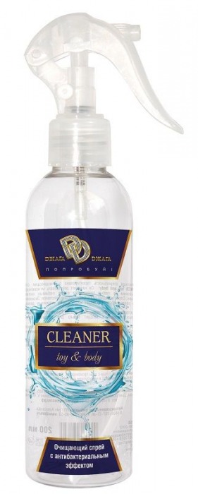 Очищающий спрей CLEANER toy and body - 200 мл. - БиоМед - купить с доставкой в Бердске