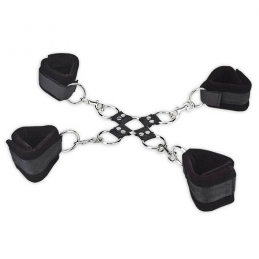 Комплект для сковывания из 5 предметов - Lux Fetish - купить с доставкой в Бердске