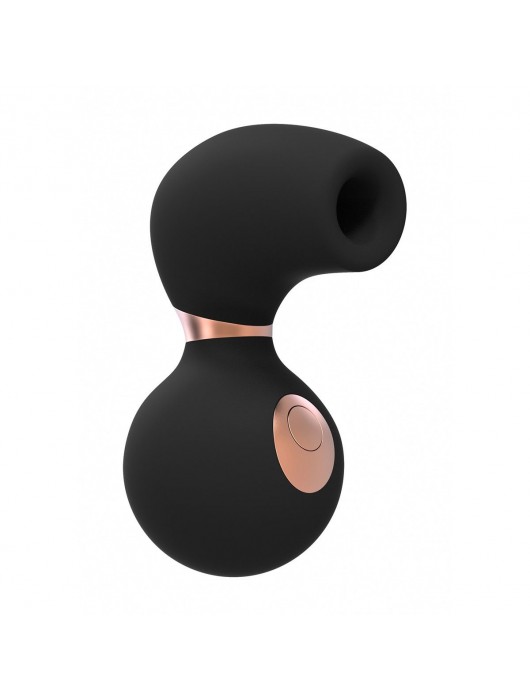 Черный клиторальный вакуум-волновой массажер Irresistible Invincible - Irresistible