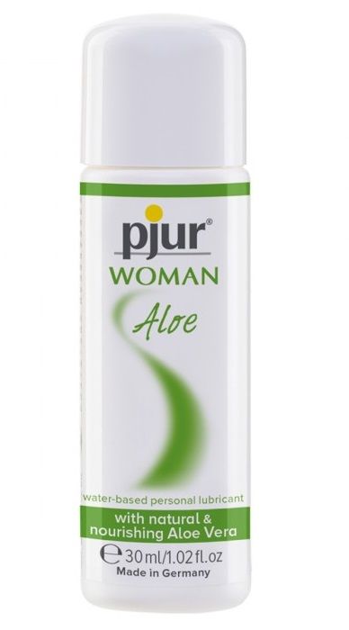 Лубрикант на водной основе pjur WOMAN Aloe - 30 мл. - Pjur - купить с доставкой в Бердске