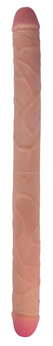 Крупный двусторонний фаллоимитатор - 55,5 см. - LOVETOY (А-Полимер)