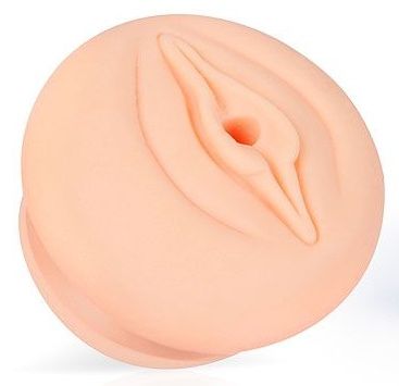 Телесная насадка-вагина на помпу - Sex Expert - в Бердске купить с доставкой