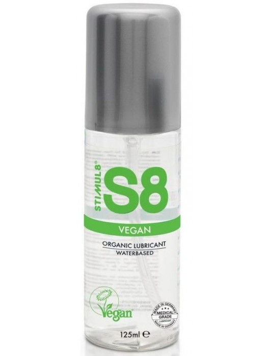 Веганский лубрикант на водной основе S8 Vegan Lube - 125 мл. - Stimul8 - купить с доставкой в Бердске