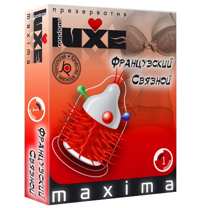 Презерватив LUXE Maxima  Французский связной  - 1 шт. - Luxe - купить с доставкой в Бердске