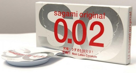 Ультратонкие презервативы Sagami Original - 2 шт. - Sagami - купить с доставкой в Бердске