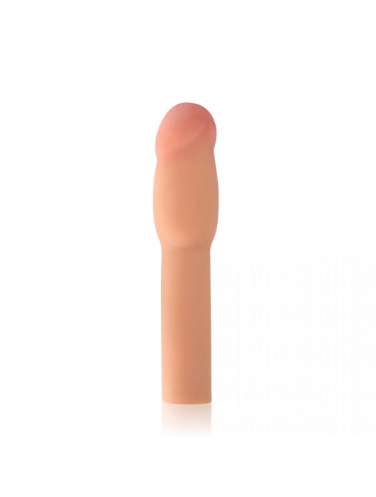 Телесная насадка для увеличения члена - 20 см. - Erotic Fantasy - в Бердске купить с доставкой