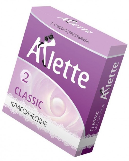 Классические презервативы Arlette Classic - 3 шт. - Arlette - купить с доставкой в Бердске