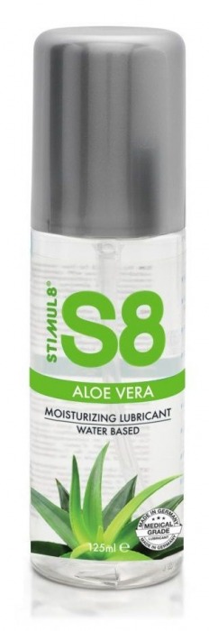 Лубрикант на водной основе S8 Aloe Vera Lube - 125 мл. - Stimul8 - купить с доставкой в Бердске