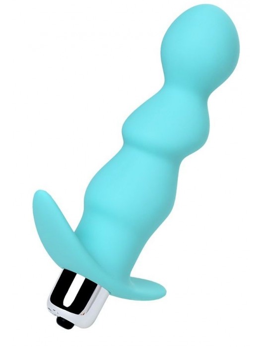 Мятная анальная вибровтулка Bland - 12 см. - ToyFa