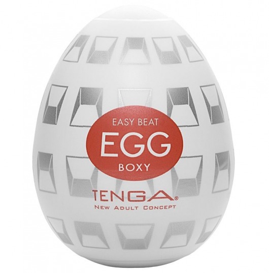 Мастурбатор-яйцо EGG Boxy - Tenga - в Бердске купить с доставкой