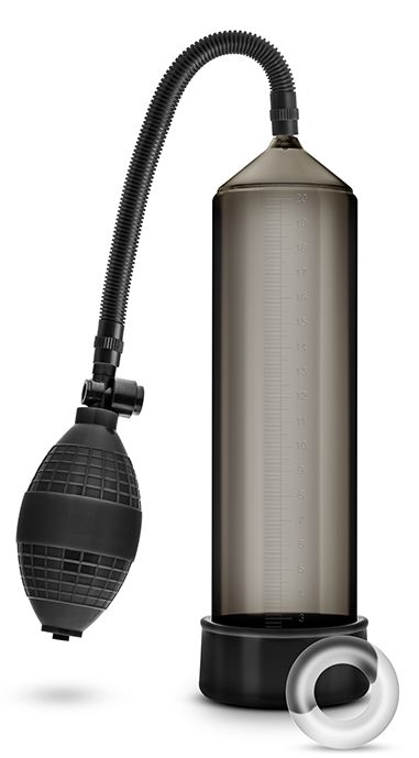 Черная вакуумная помпа VX101 Male Enhancement Pump - Blush Novelties - в Бердске купить с доставкой