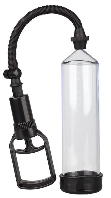Прозрачная вакуумная помпа TRIGGER HANDLE PENIS PUMP - Dream Toys - в Бердске купить с доставкой