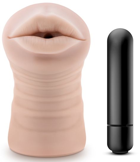 Телесный мастурбатор-ротик Skye - Blush Novelties - в Бердске купить с доставкой