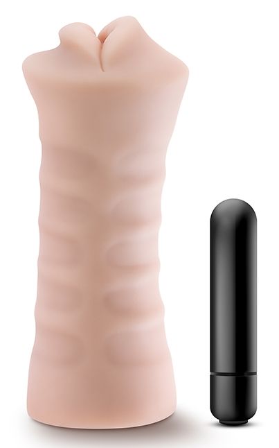 Телесный мастурбатор-ротик Angie - Blush Novelties - в Бердске купить с доставкой