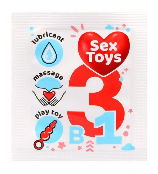 Гель-лубрикант на водной основе Sex Toys - 4 гр. - Биоритм - купить с доставкой в Бердске