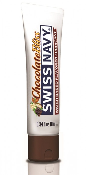 Лубрикант с ароматом шоколада Swiss Navy Chocolate Bliss Lube - 10 мл. - Swiss navy - купить с доставкой в Бердске