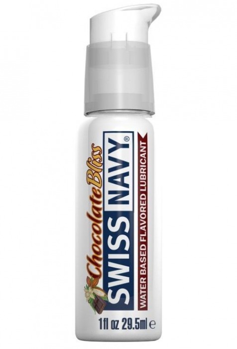 Лубрикант с ароматом шоколада Swiss Navy Chocolate Bliss Lube - 29,5 мл. - Swiss navy - купить с доставкой в Бердске