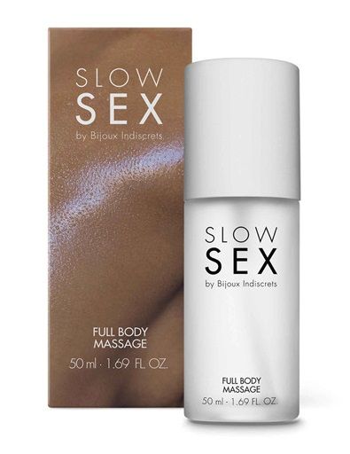 Массажный гель Slow Sex Full Body Massage - 50 мл. - Bijoux Indiscrets - купить с доставкой в Бердске