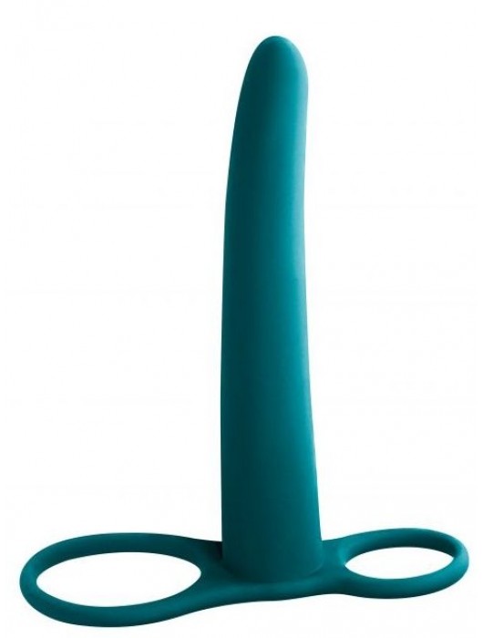 Зеленая насадка для двойного проникновения Gimlet - 16 см. - Lola Games - купить с доставкой в Бердске