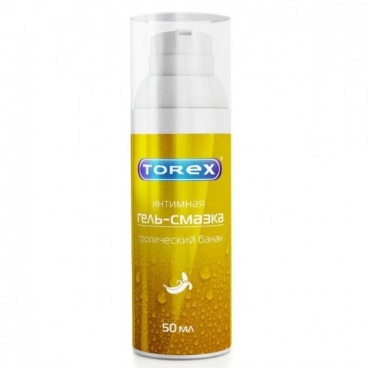 Гель-смазка на водной основе Torex  Тропический банан  - 50 мл. - Torex - купить с доставкой в Бердске