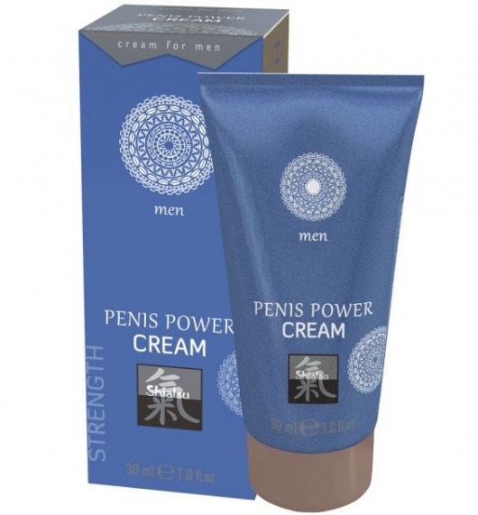 Возбуждающий крем для мужчин Penis Power Cream - 30 мл. - Shiatsu - купить с доставкой в Бердске