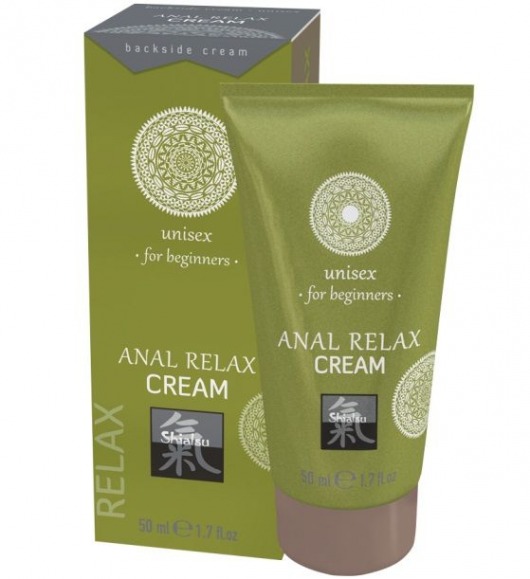Анальный крем Anal Relax Cream - 50 мл. - Shiatsu - купить с доставкой в Бердске