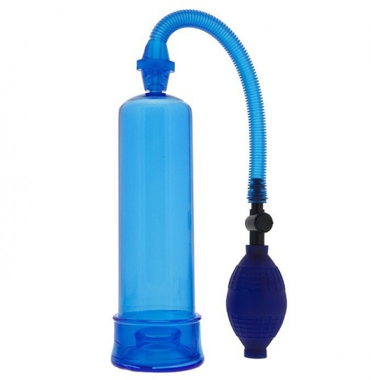 Синяя вакуумная помпа MENZSTUFF PENIS ENLARGER - Dream Toys - в Бердске купить с доставкой