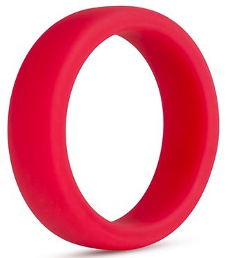 Красное эрекционное кольцо Silicone Go Pro Cock Ring - Blush Novelties - в Бердске купить с доставкой