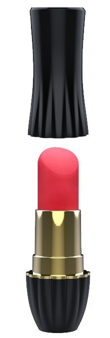 Клиторальный стимулятор-помада LIPSTICK - 9,3 см. - Dream Toys - купить с доставкой в Бердске