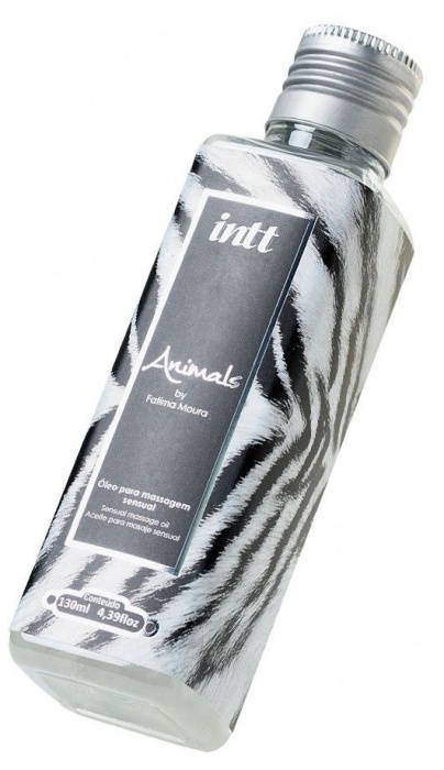 Массажное масло ANIMALS by Fatima Moura с возбуждающим эффектом - 130 мл. - INTT - купить с доставкой в Бердске