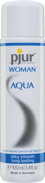 Лубрикант на водной основе pjur WOMAN Aqua - 100 мл. - Pjur - купить с доставкой в Бердске
