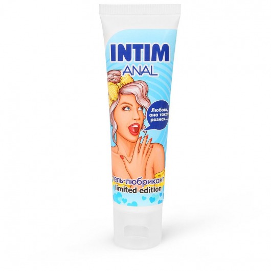 Анальный гель-лубрикант INTIM ANAL LIMITED EDITION - 50 гр. - Биоритм - купить с доставкой в Бердске