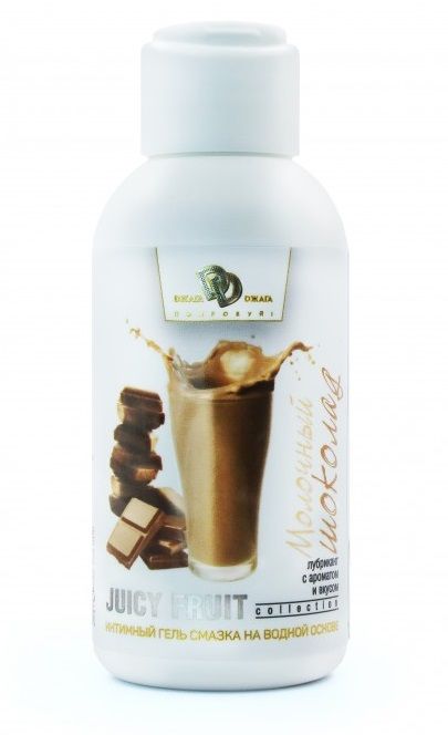 Интимный гель-смазка JUICY FRUIT с ароматом молочного шоколада - 100 мл. - БиоМед - купить с доставкой в Бердске