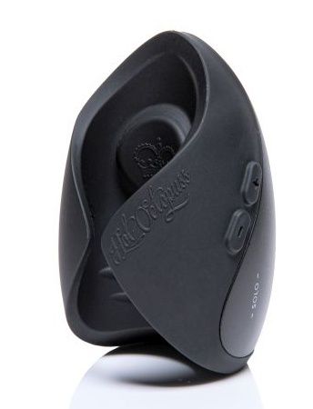 Черный инновационный мужской вибратор PULSE SOLO ESSENTIAL - Hot Octopuss - в Бердске купить с доставкой