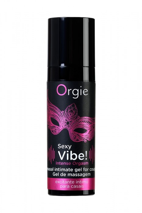Гель для массажа ORGIE Sexy Vibe Intense Orgasm - 15 мл. - ORGIE - купить с доставкой в Бердске