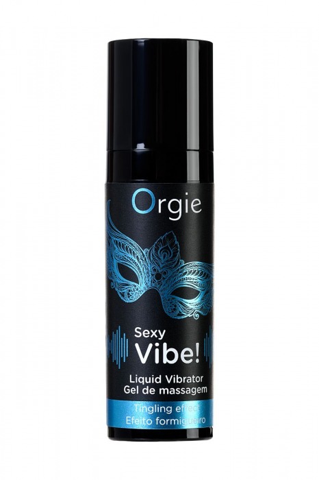 Гель для массажа ORGIE Sexy Vibe Liquid Vibrator с эффектом вибрации - 15 мл. - ORGIE - купить с доставкой в Бердске