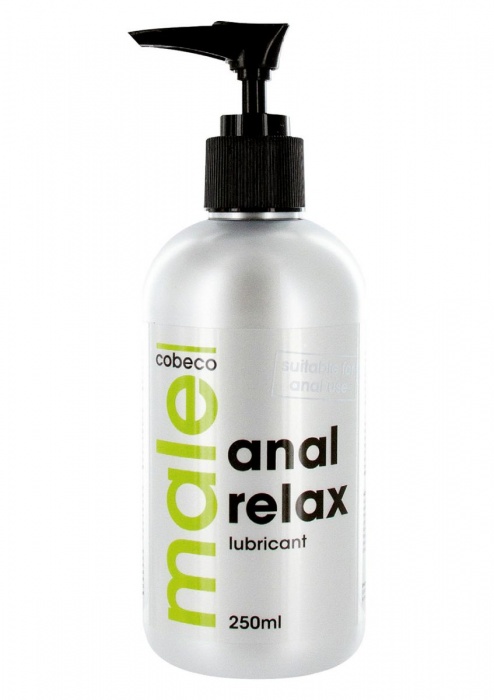 Анальный лубрикант MALE Cobeco Anal Relax Lubricant - 250 мл. - Cobeco - купить с доставкой в Бердске
