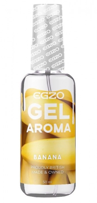 Интимный лубрикант EGZO AROMA с ароматом банана - 50 мл. - EGZO - купить с доставкой в Бердске